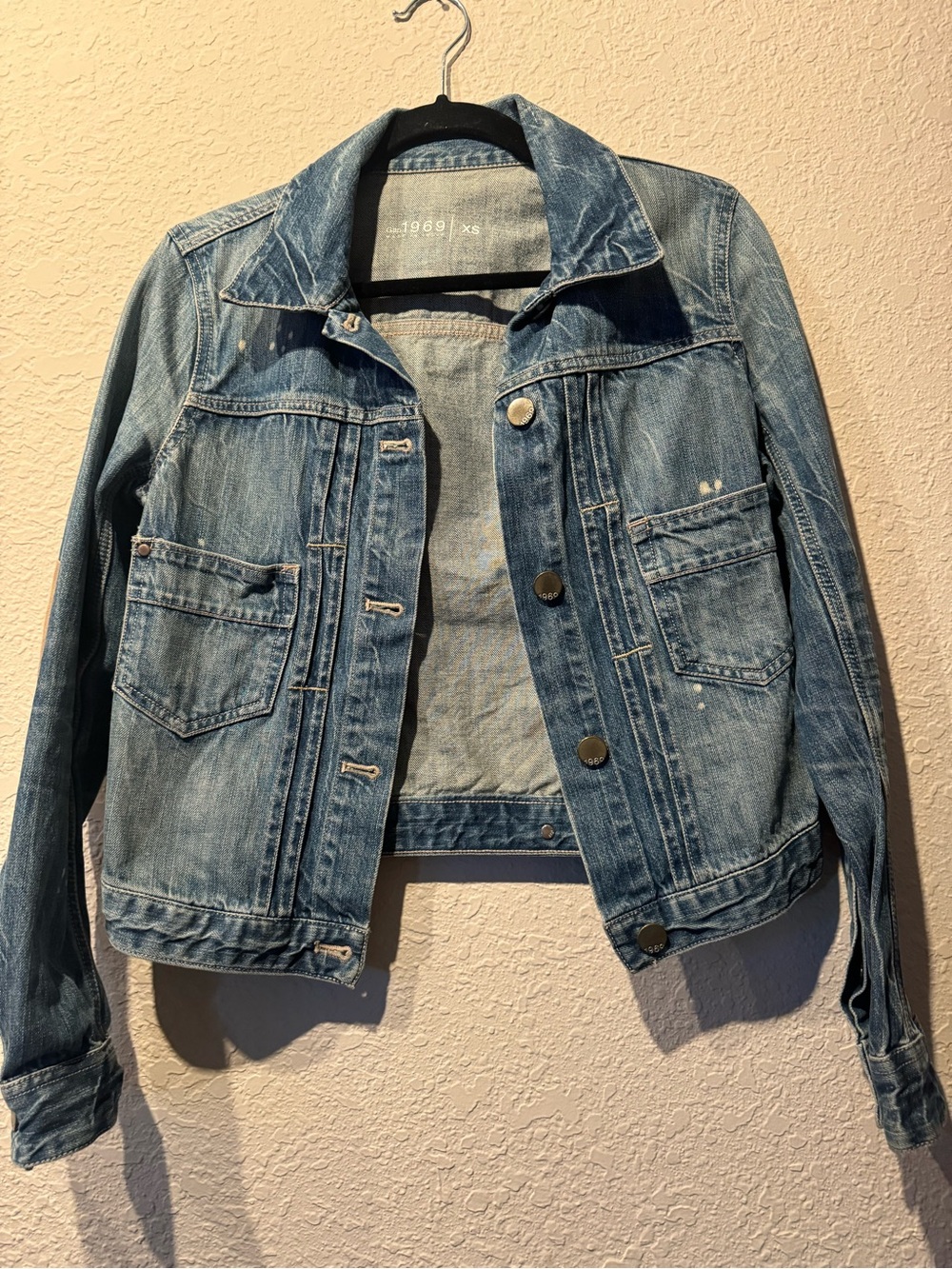 Classic Women's Light Blue Denim Jean Jacket